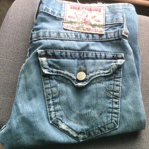 K True religion Joey wide legs